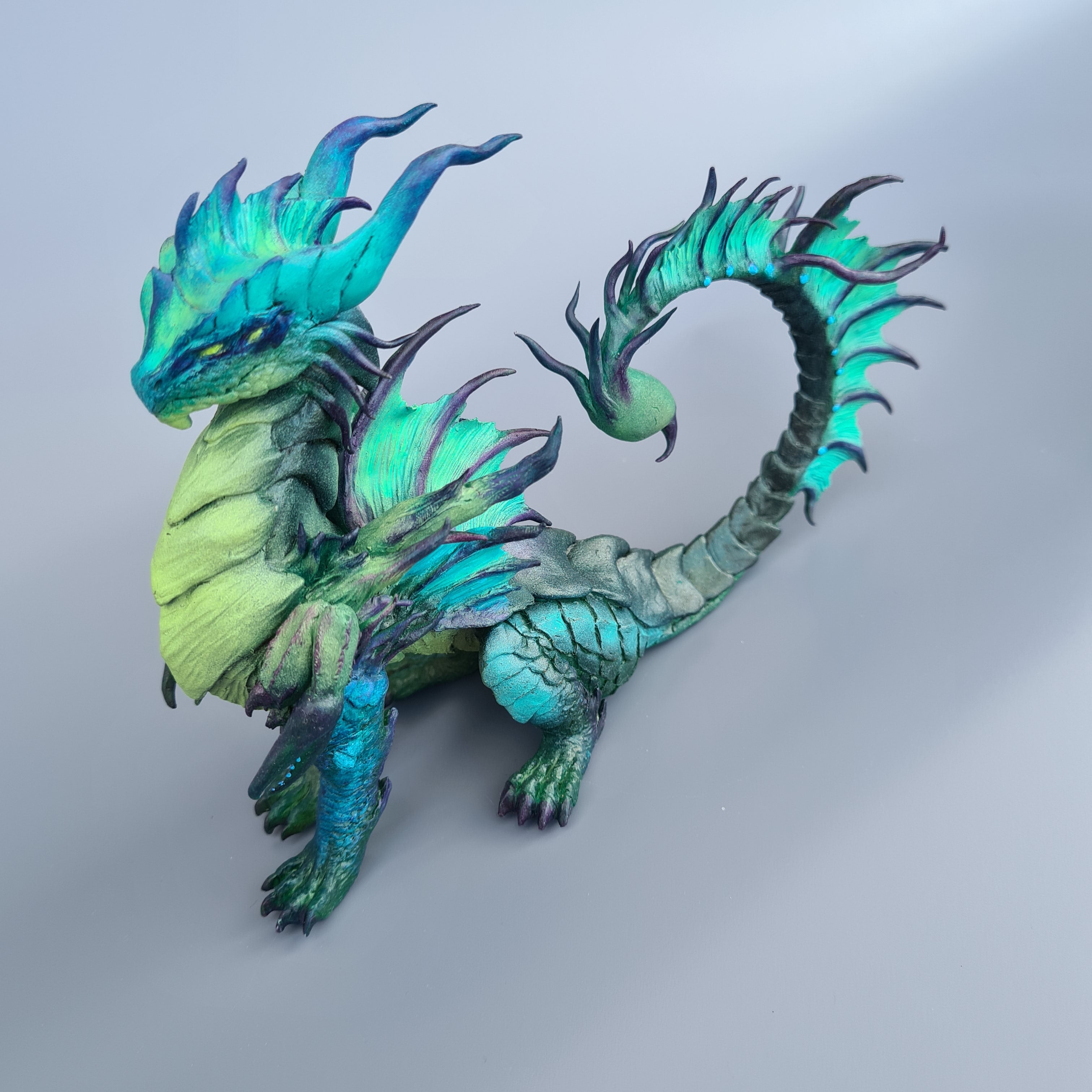 Scorpion Dragon – One of a Kind Handmade Fantasy Sculpture