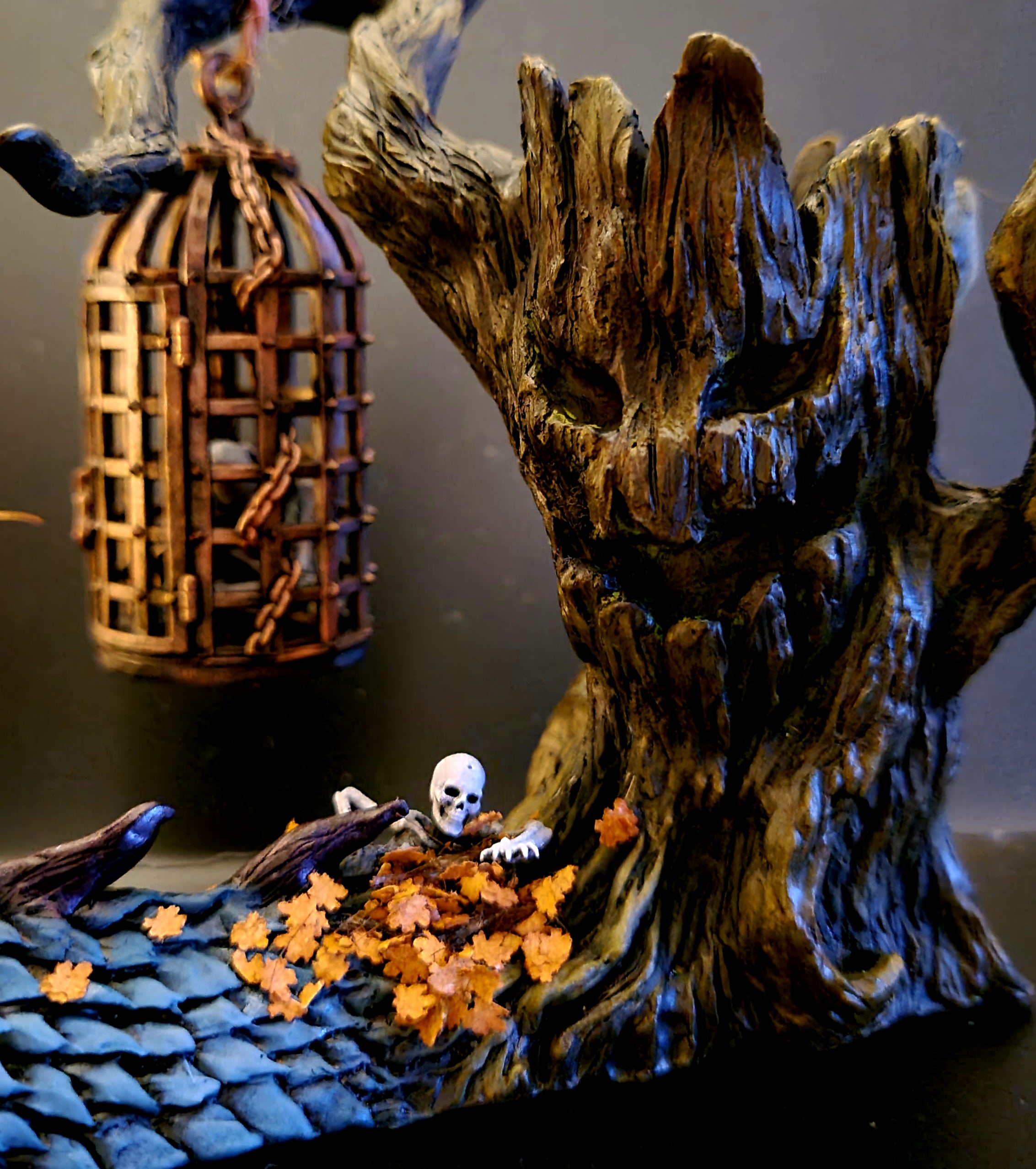Vampire Snagon- original polymer clay sculpture