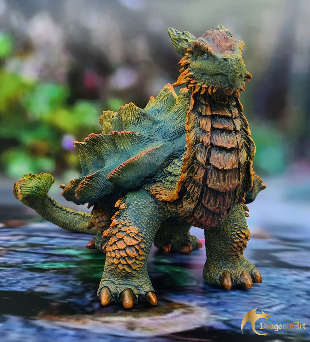Turtle Dragon – OOAK Fantasy Sculpture