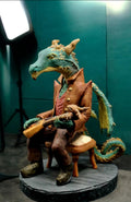 Dragon Bard – Original Hand-Sculpted Polymer Clay Figurine