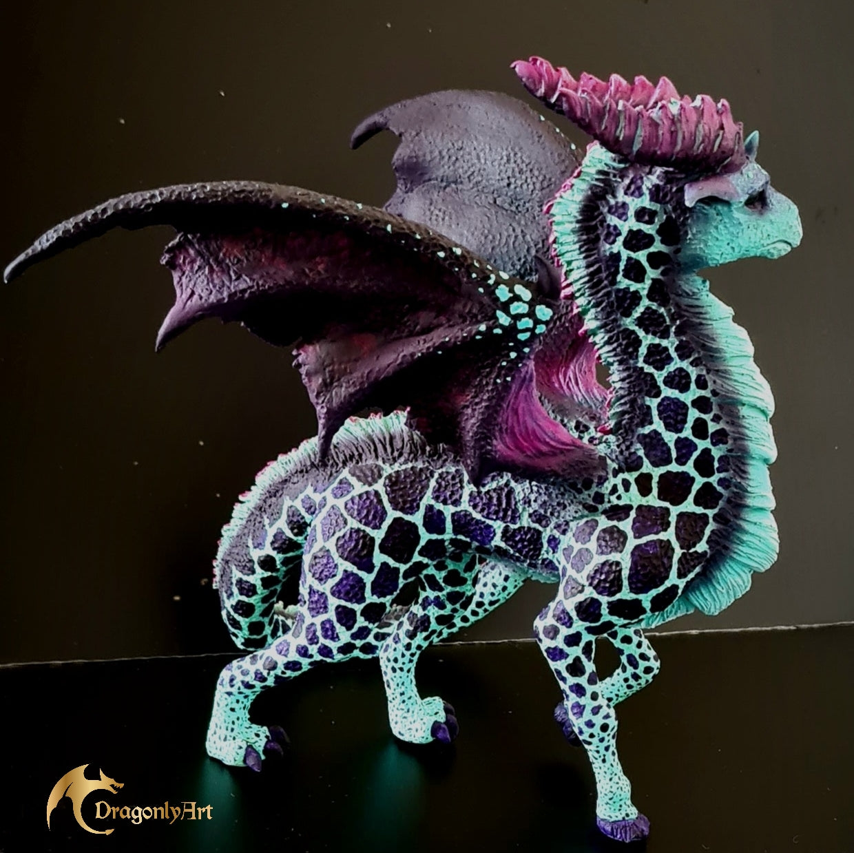 Giraffe Dragon- OOAK sculpture