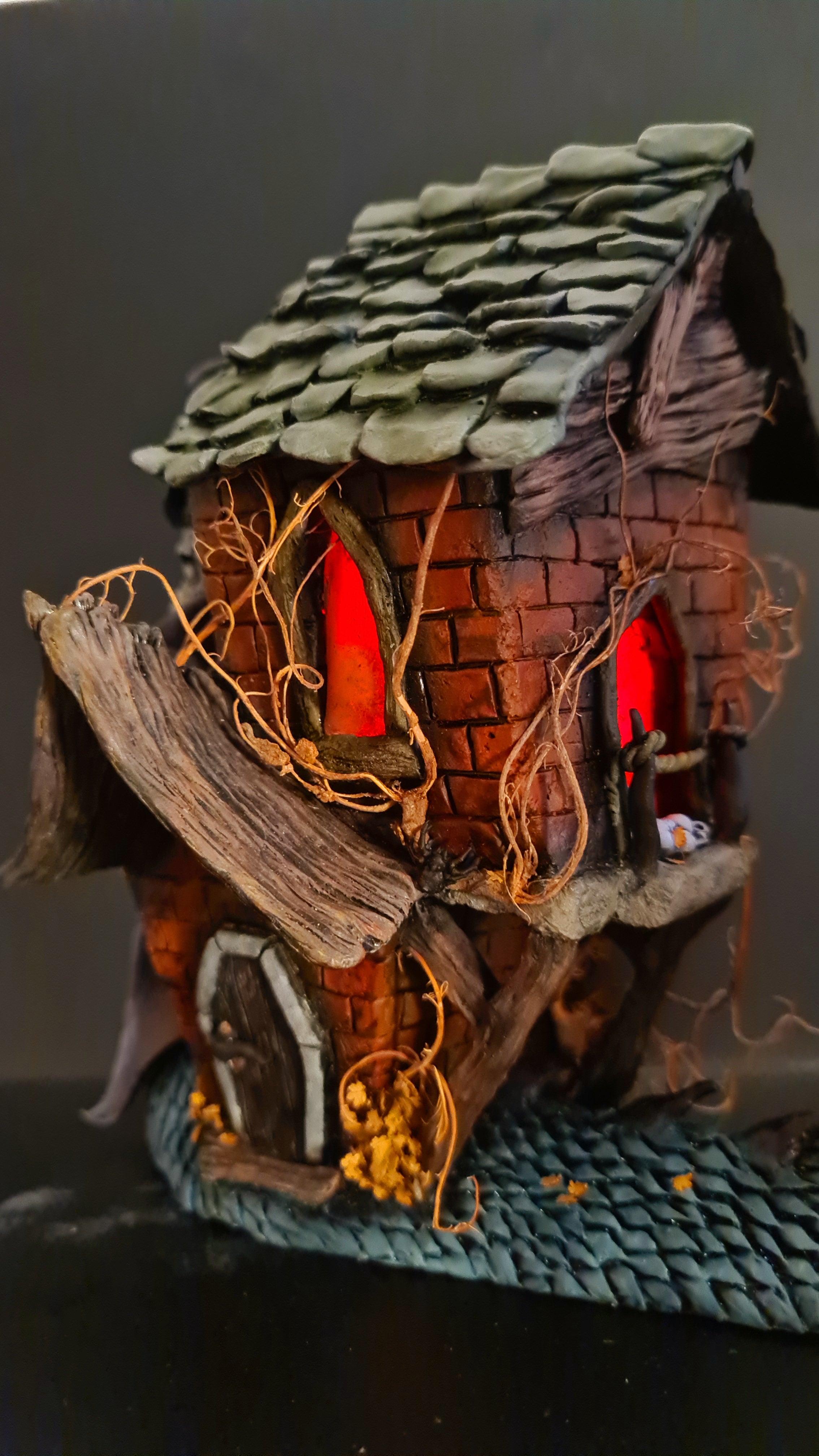 Vampire Snagon- original polymer clay sculpture