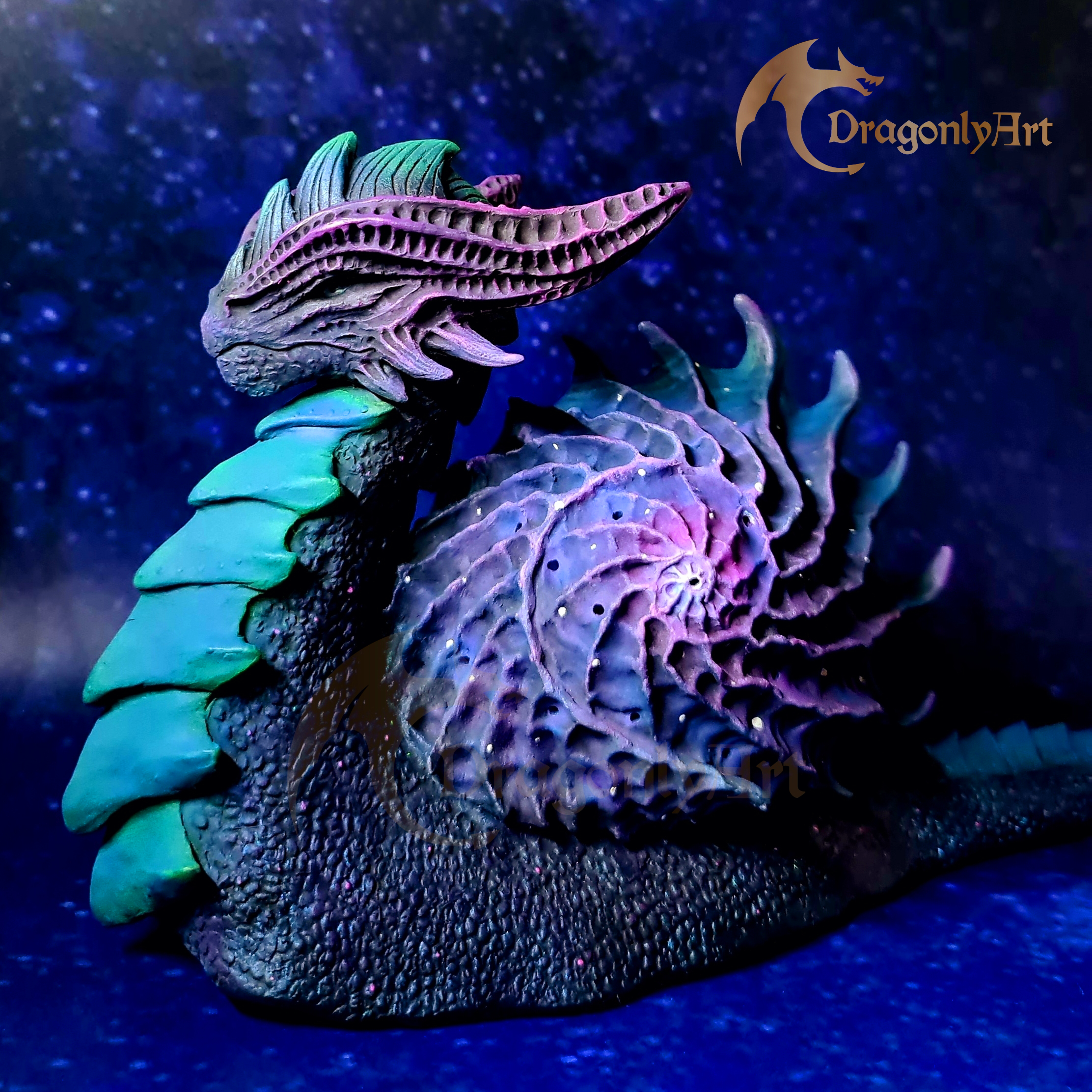 Galaxy Snagon – Hand Sculpted Fantasy Creature