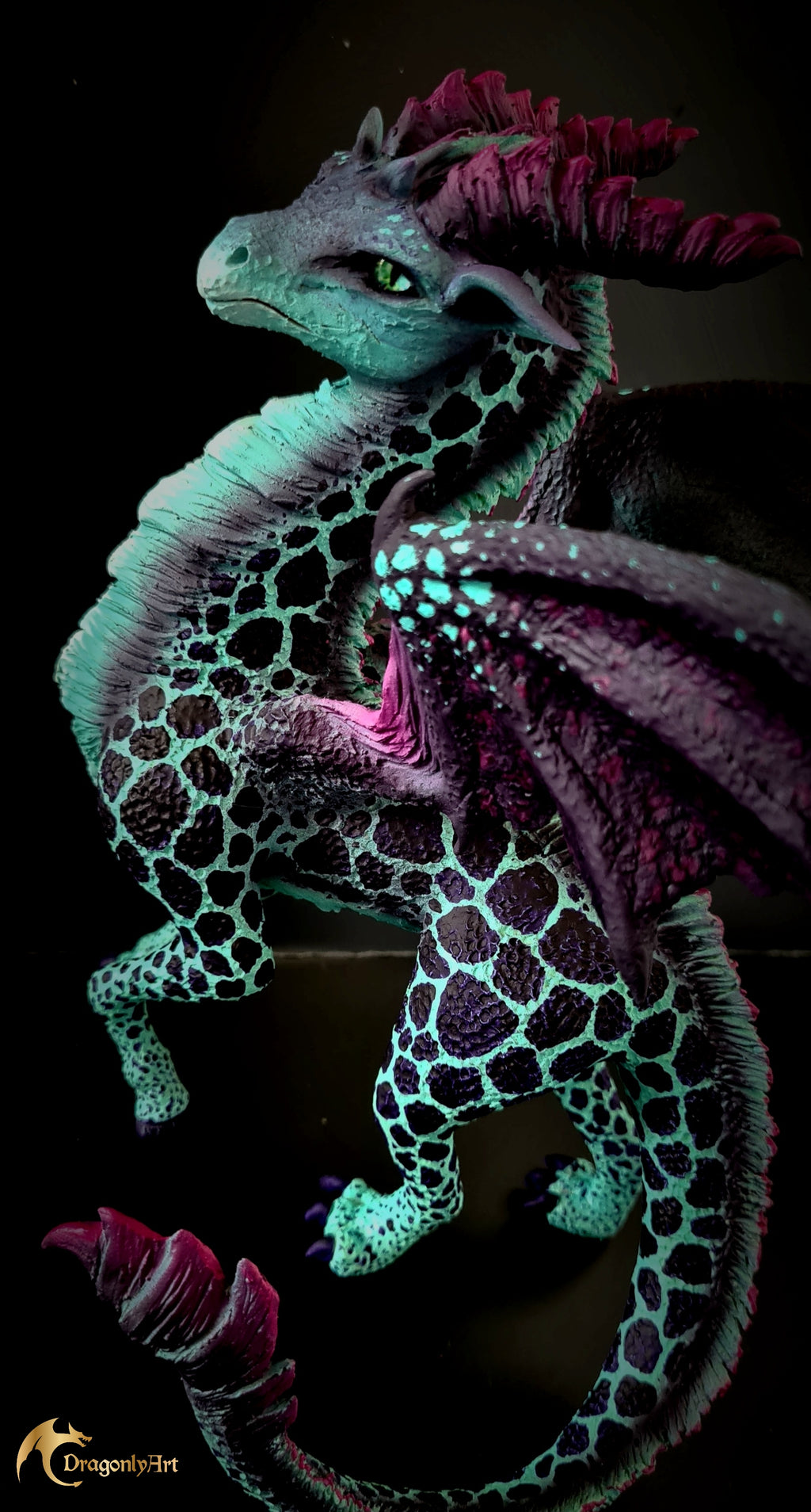 Giraffe Dragon- OOAK sculpture