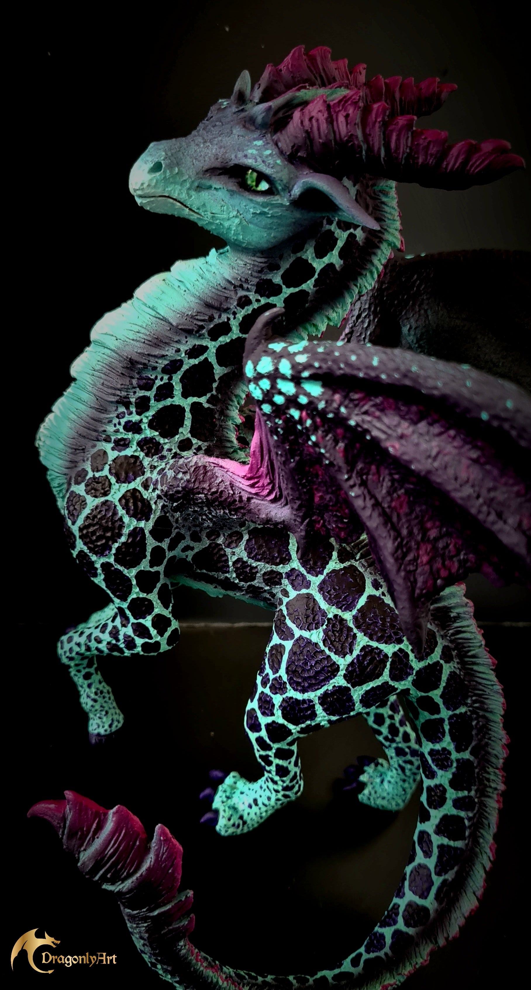 Giraffe Dragon- OOAK sculpture