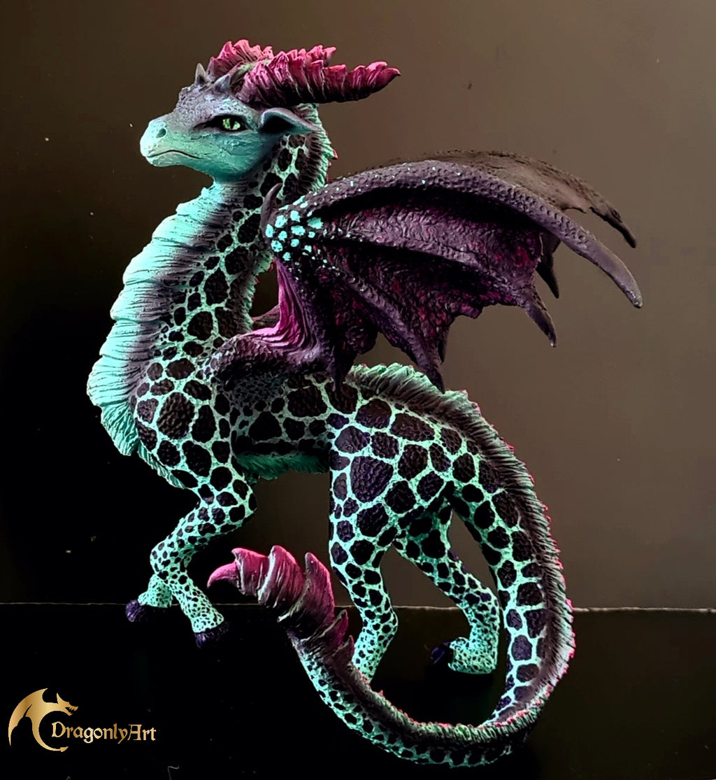 Giraffe Dragon- OOAK sculpture