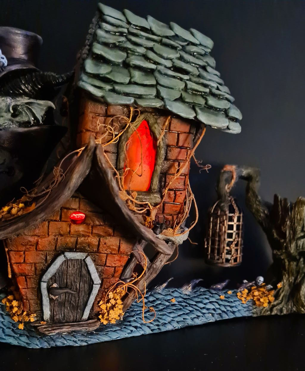 Vampire Snagon- original polymer clay sculpture