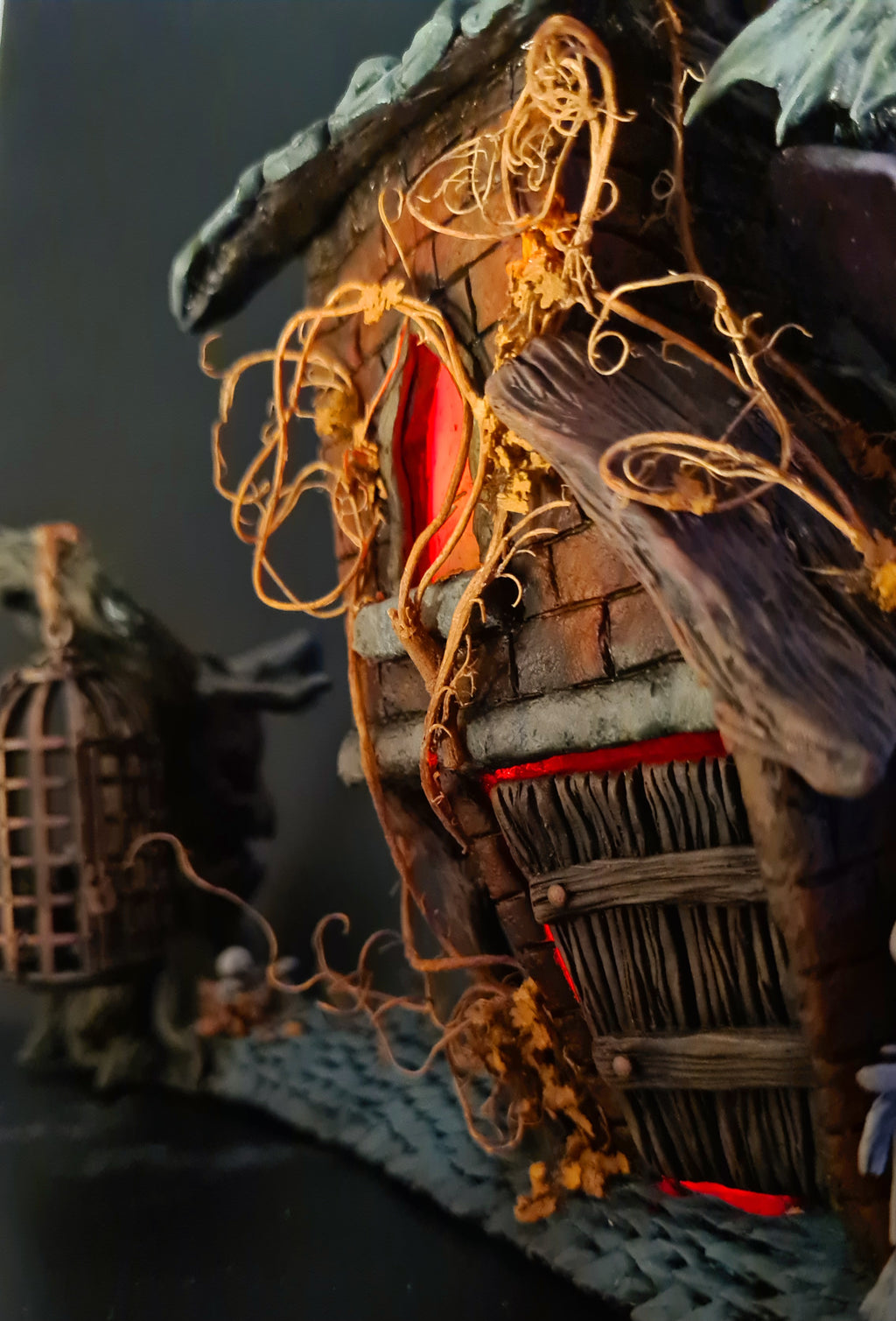 Vampire Snagon- original polymer clay sculpture