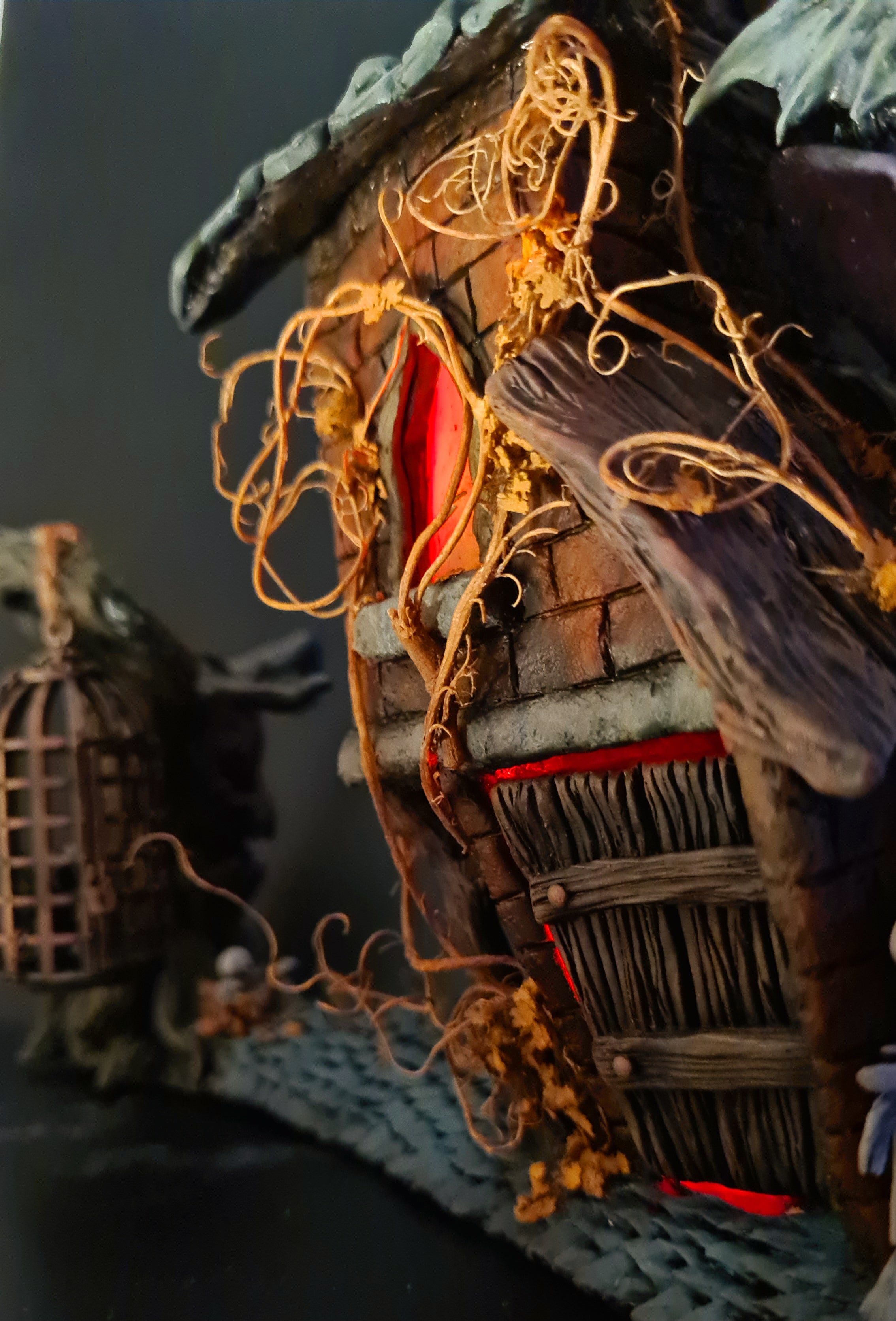 Vampire Snagon- original polymer clay sculpture